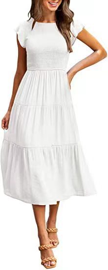 πΏ Everyday Charm Smocked Midi Dress β Comfy, Cute & Classic in Various Colours π«π
