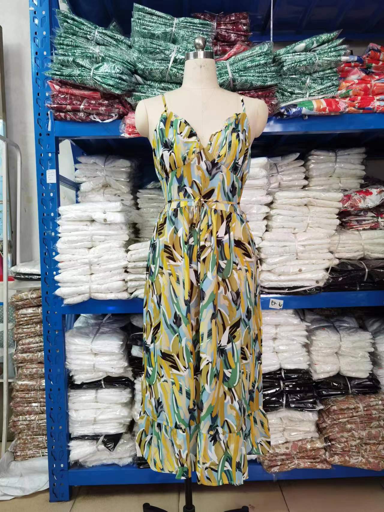 🌞 Summer Drift Spaghetti Strap Midi Dress – Available in Various Colours