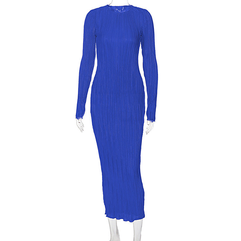 š§” Title: āSunset Sophistication: The Pleated Orange Midi Dress You NEEDā š§”