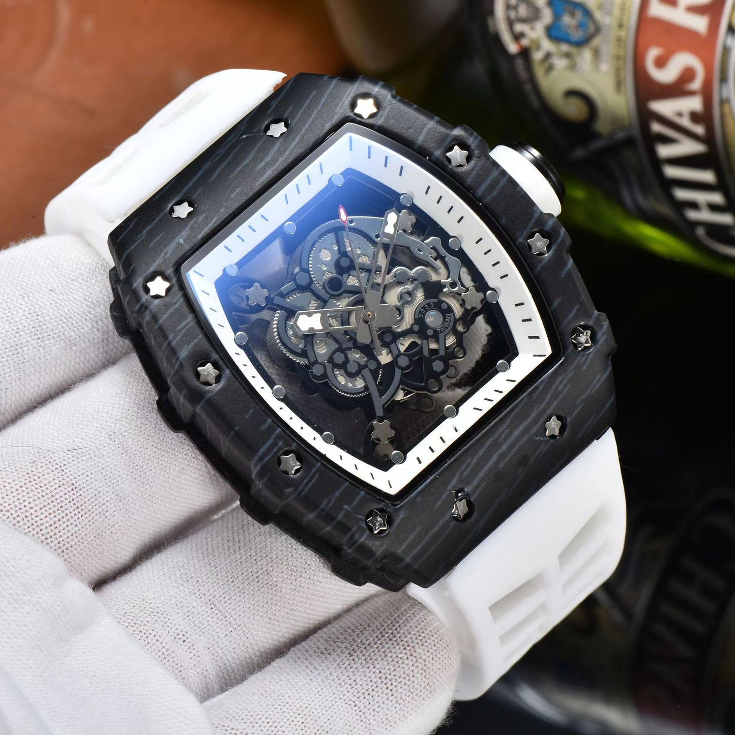 ๐ถ๏ธ Title: Skeleton Dial Luxury Sport Watch โ Precision in Various Colours ๐ถ๏ธ