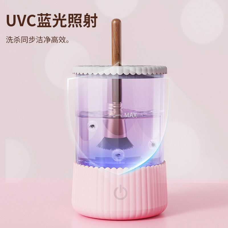 automatic makeup brush cleaner lazy electric cleaning and drying two-in-one