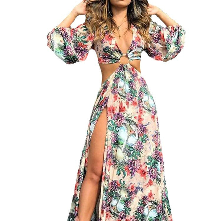 πΊ Island Muse Cut-Out Maxi Dress β Bold, Beautiful & Made for the Tropics π΄π