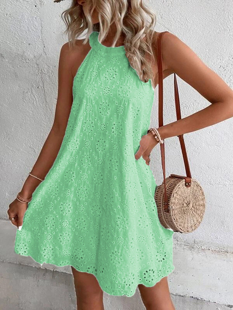 π€ SunKissed Broderie Swing Dress β Effortless Elegance in Various Colours