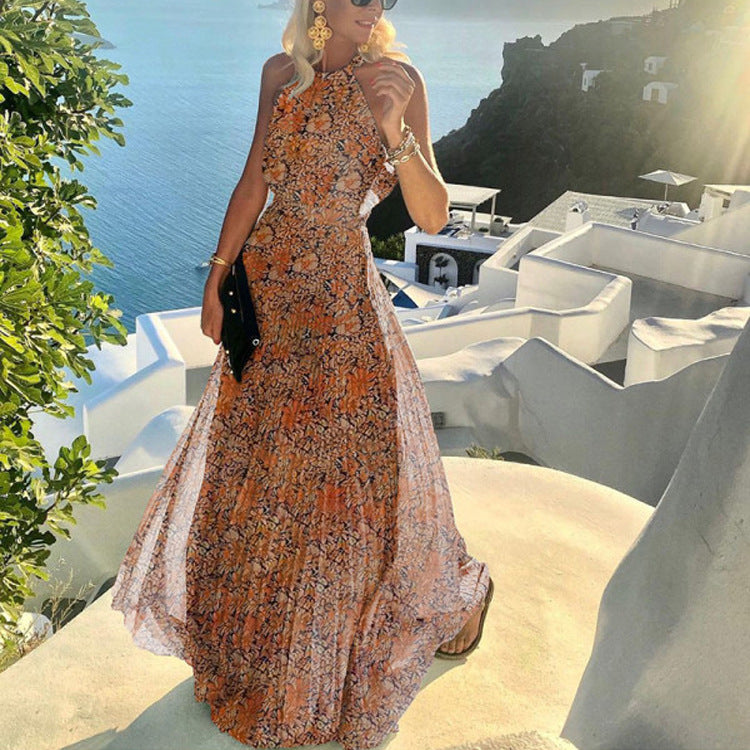 🌿 Title: “Santorini Breeze: The Elegant Polka Dot Maxi Dress – Now in Multiple Colours!” ☀️🏛️