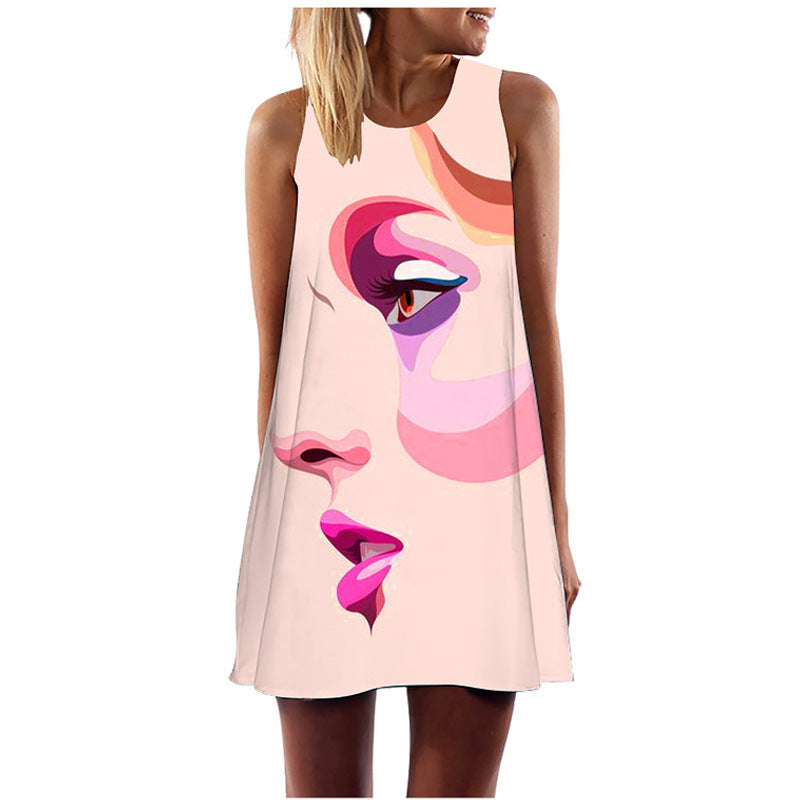 🖤 Title: “Pop Art Power: The Bold Statement Dress That Speaks Volumes” 🎨✨