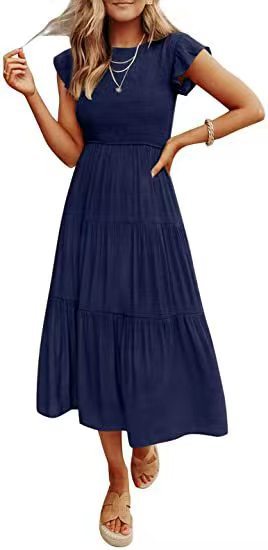 πΏ Everyday Charm Smocked Midi Dress β Comfy, Cute & Classic in Various Colours π«π