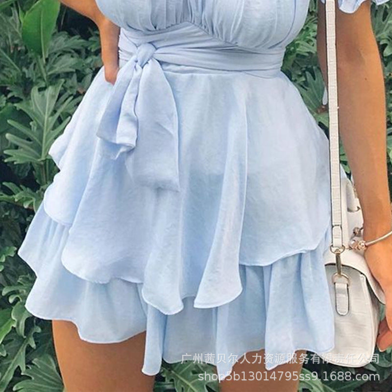 💎 Summer Breeze Off-Shoulder Ruffle Dress – Sweet, Flirty & Available in Various Colours