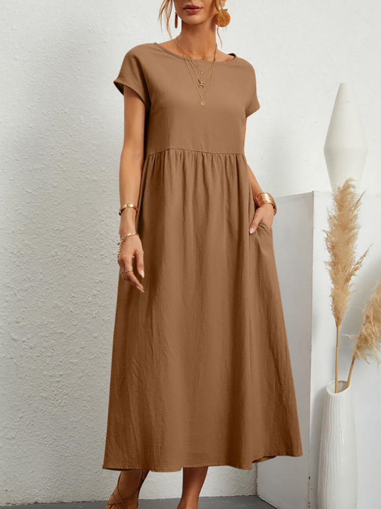 πΏ Everyday Comfort Smocked Tiered Midi Dress β Soft, Flowy & Feminine in Various Colours βοΈπ