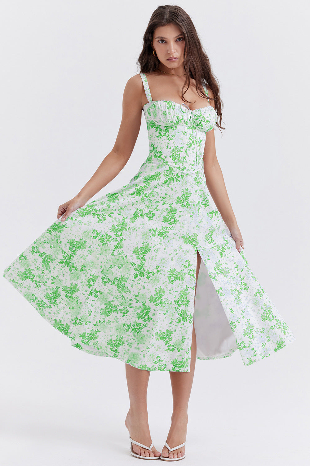 ❤️ Scarlet Corset Romance Midi Dress – Available in Various Colours