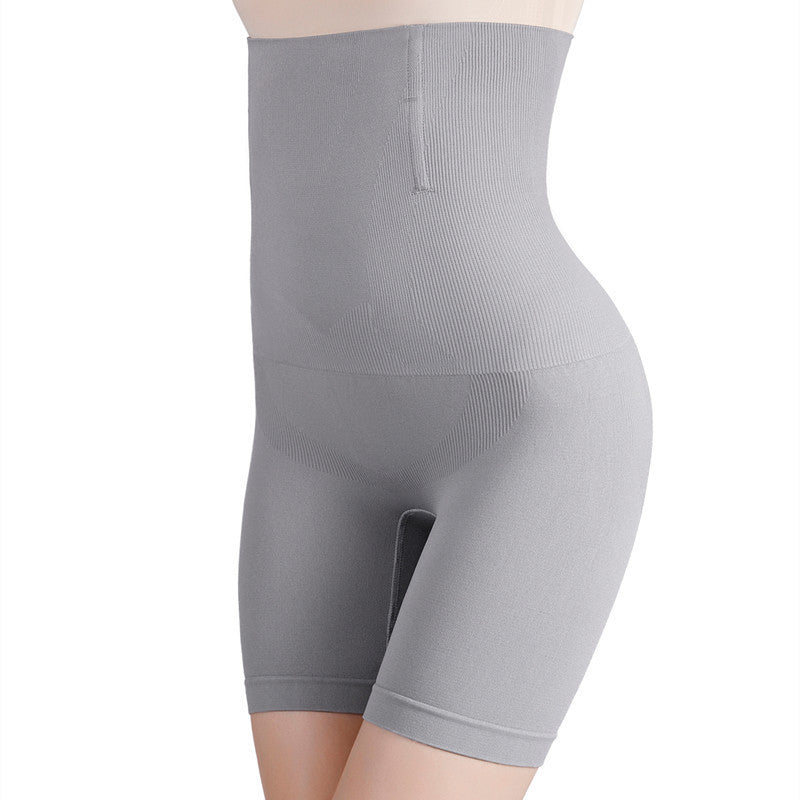 High Waist Tummy Control Shapewear Shorts – Seamless Slimming Body Shaper | Black & Beige