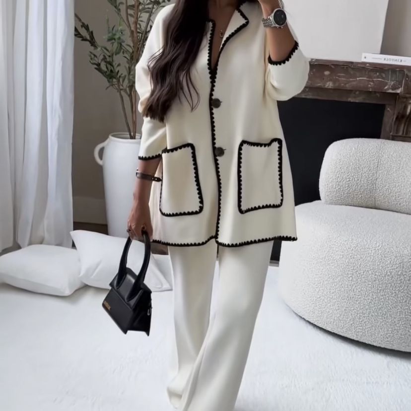 GY24199 fashionable patchwork patch bag suit European and American cross-border new products for autumn and winter 2023