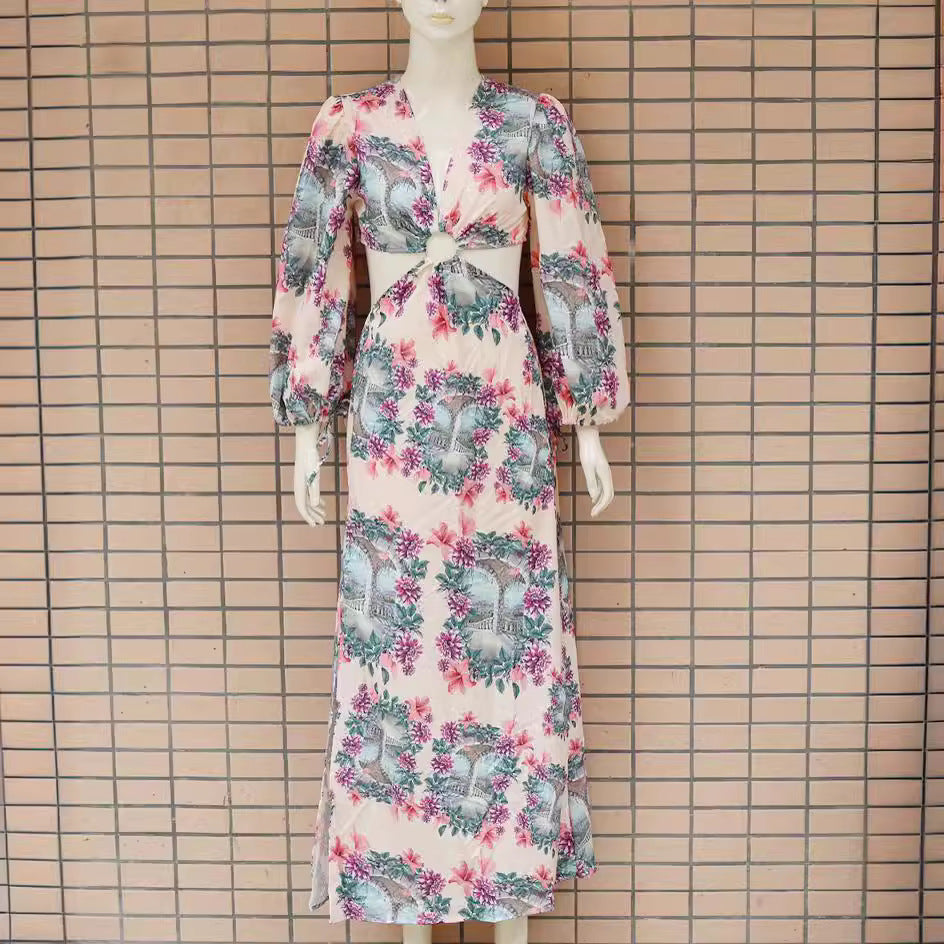 πΊ Island Muse Cut-Out Maxi Dress β Bold, Beautiful & Made for the Tropics π΄π