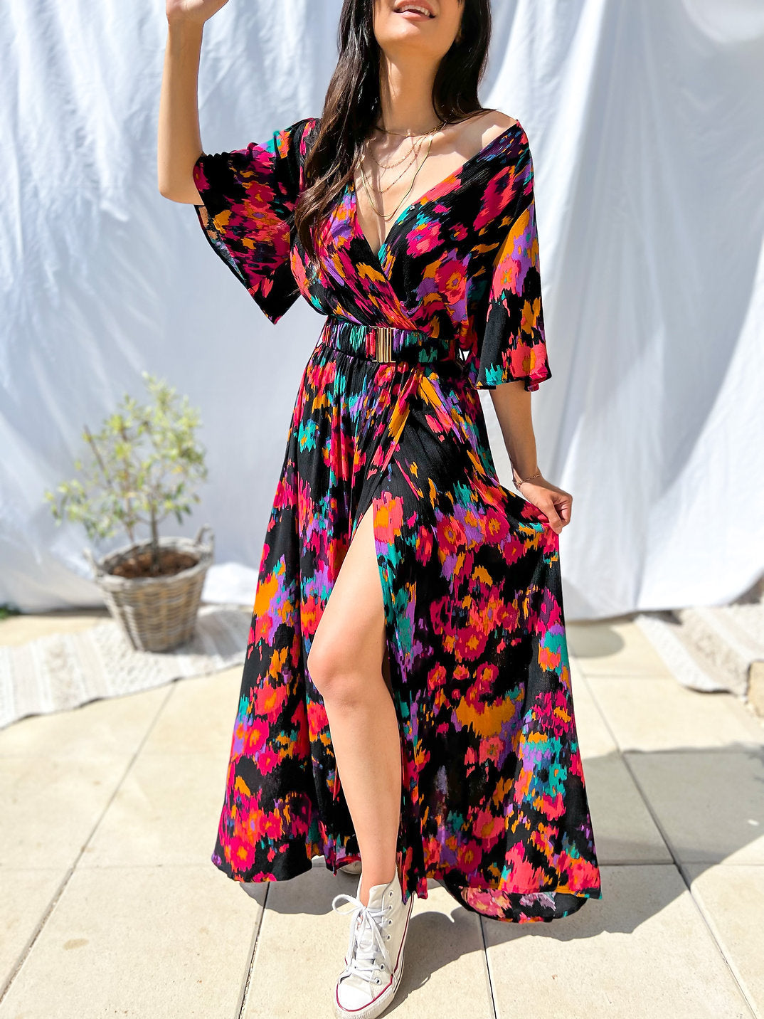 π¨ Colour Splash Boho Maxi Dress β Vibrant, Bold & Beautiful in Various Colours ππ