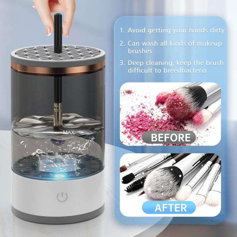 automatic makeup brush cleaner lazy electric cleaning and drying two-in-one