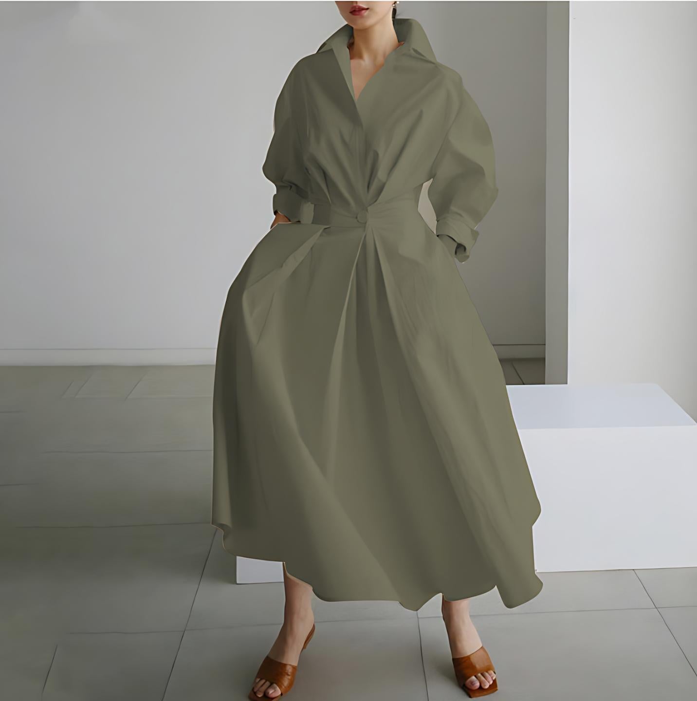 ποΈ Effortless Elegance Cream Shirt Dress β Various Colours Available
