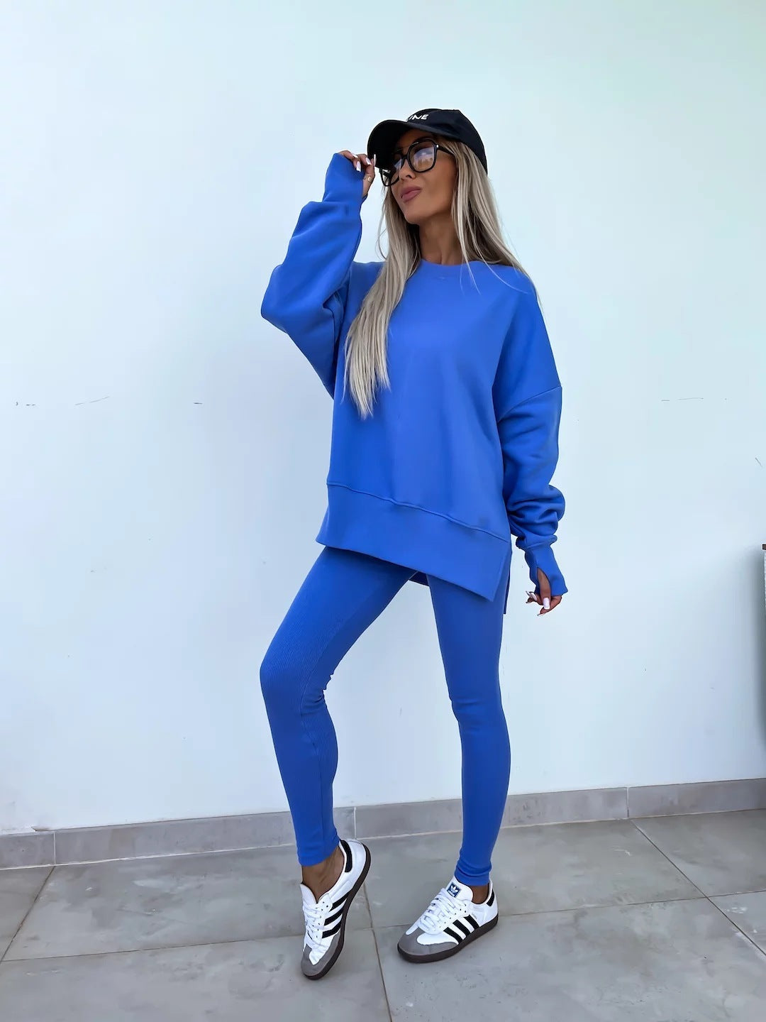 Women’s Oversized Sweatshirt & Leggings Set – Lounge in Style (Various Colours)