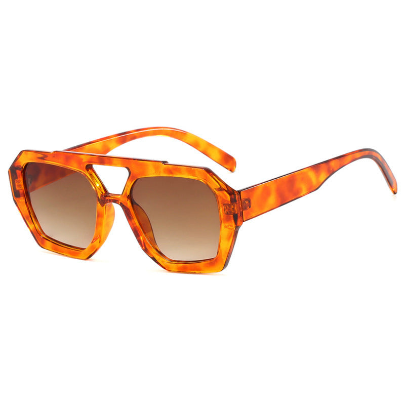Oversized Retro Geometric Sunglasses – Various Colours