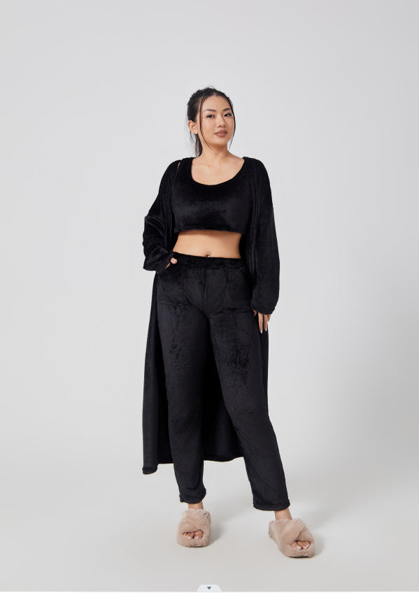 ✨ Luxe Lounge 3-Piece Set – Soft Knit Comfort in Various Colours