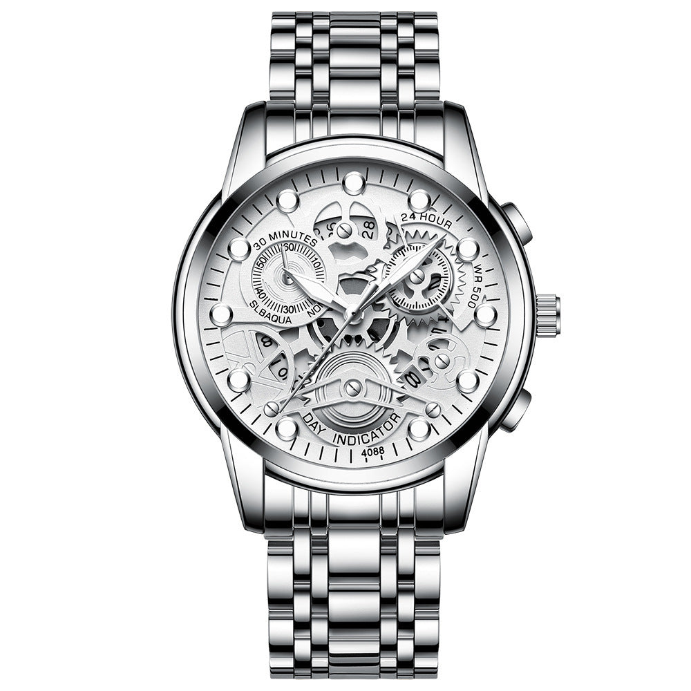 Luxury Skeleton Dial Watch for Men – Automatic Style in Various Colours