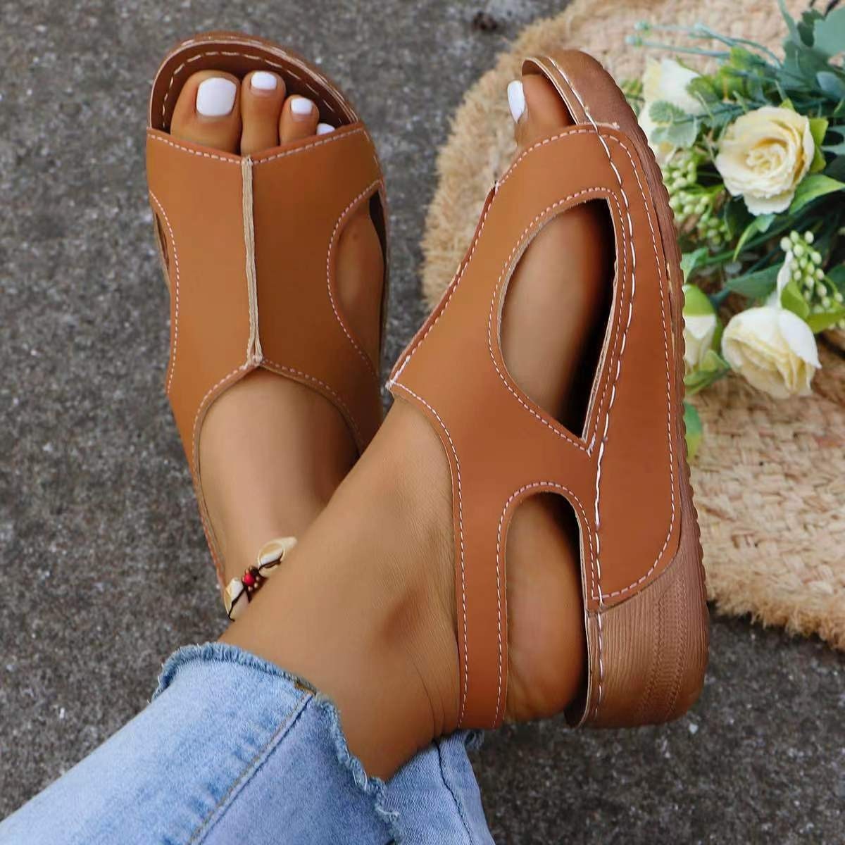 π‘ Comfy Open-Toe Slingback Sandals β Available in Various Colours