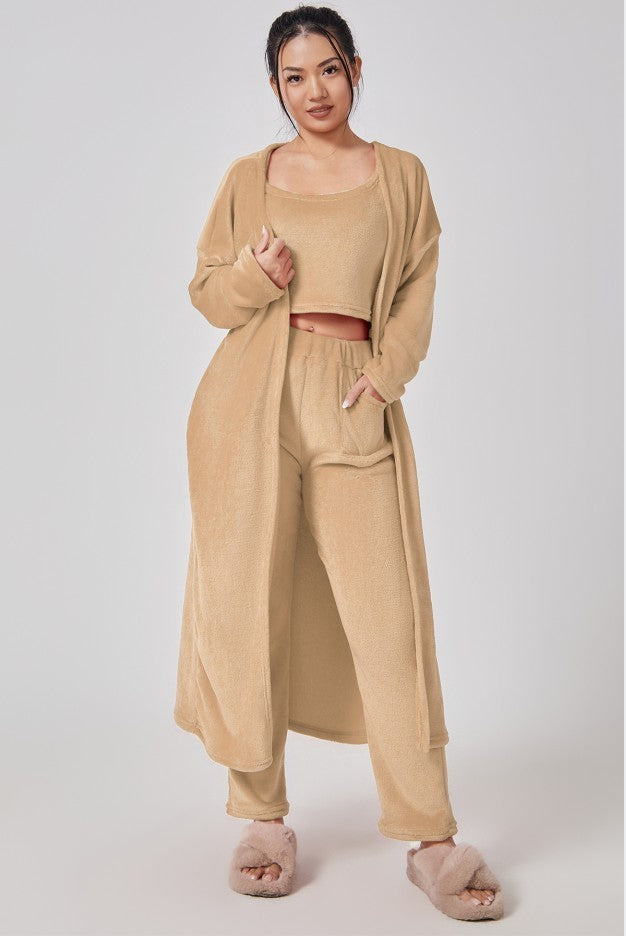 ✨ Luxe Lounge 3-Piece Set – Soft Knit Comfort in Various Colours