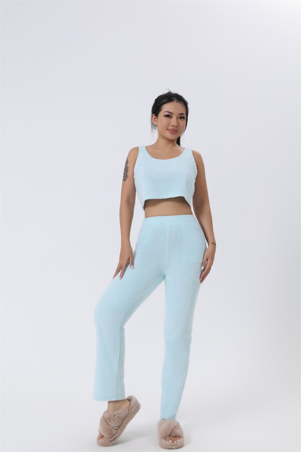 ✨ Luxe Lounge 3-Piece Set – Soft Knit Comfort in Various Colours