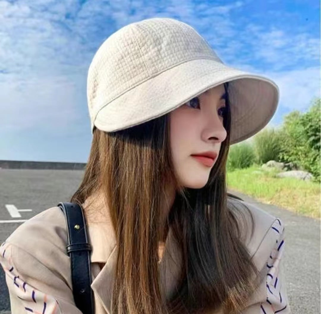 Stylish Bucket Sun Hat – Wide Brim, UV Protection, Foldable Design – Various Colours