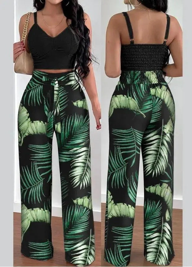 π Elegant Wide-Leg Belted Jumpsuit β Sleek Sophistication in Various Colours