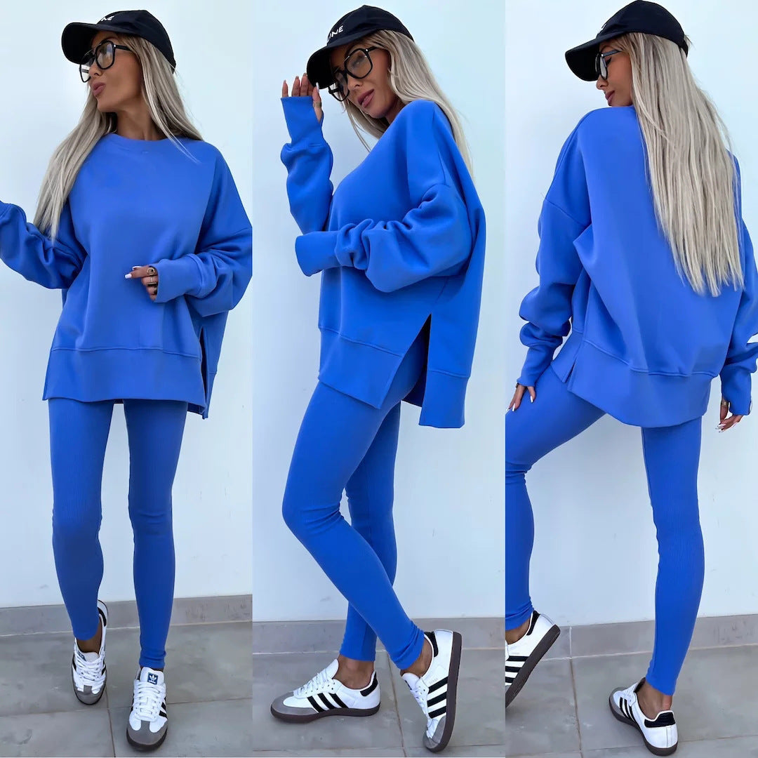 Women’s Oversized Sweatshirt & Leggings Set – Lounge in Style (Various Colours)