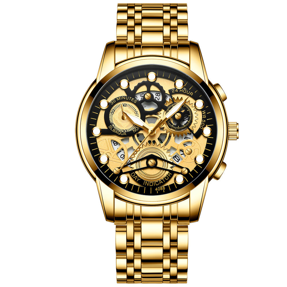 Luxury Skeleton Dial Watch for Men – Automatic Style in Various Colours