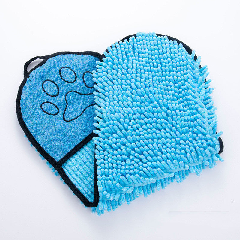 Super Absorbent Microfibre Pet Towel – Fast-Dry Paw Cleaner Blanket for Dogs & Cats (Various Colours)