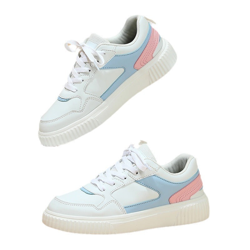 Vibrant Colour Block Platform Sneakers for Women – Bold Street Style Trainers in Various Colours And here’s the updated description with that title in mind: