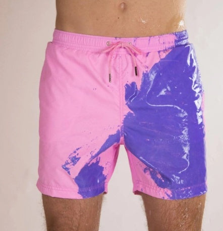 π Magic Splash Colour-Changing Swim Shorts β Heat & Water Reactive