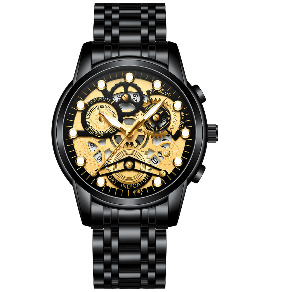 Luxury Skeleton Dial Watch for Men – Automatic Style in Various Colours