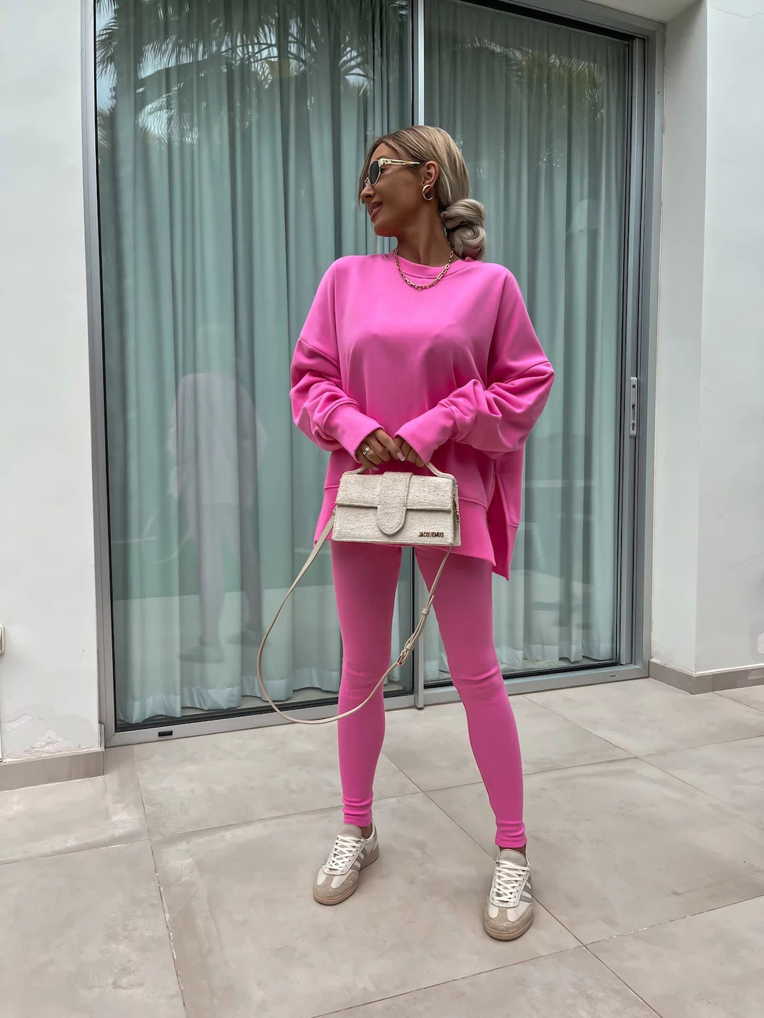 Women’s Oversized Sweatshirt & Leggings Set – Lounge in Style (Various Colours)