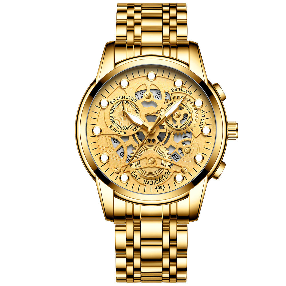 Luxury Skeleton Dial Watch for Men – Automatic Style in Various Colours