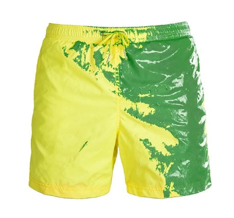 🌈 Magic Splash Colour-Changing Swim Shorts – Heat & Water Reactive