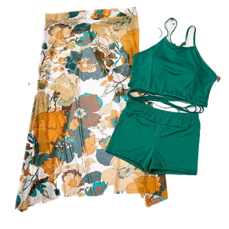 Bikini three-piece holiday beach swimwear