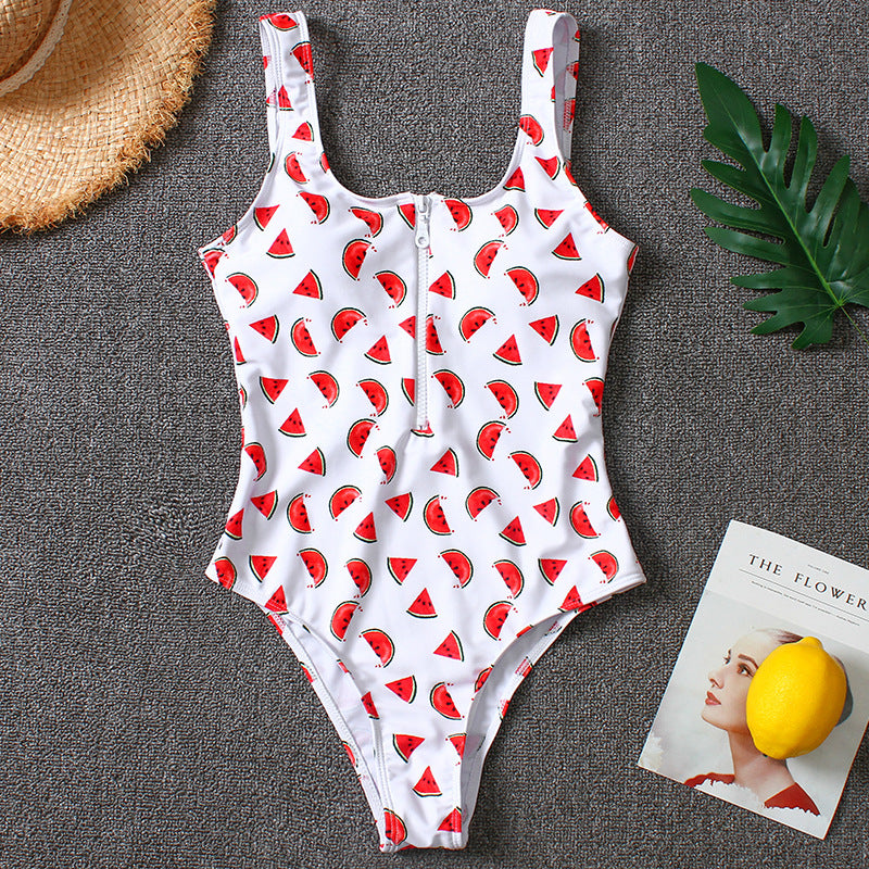 swimwear one-piece bikini sexy backless one-piece swimsuit for women