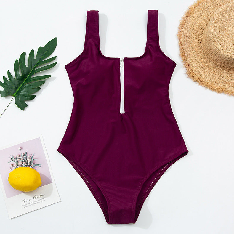 swimwear one-piece bikini sexy backless one-piece swimsuit for women