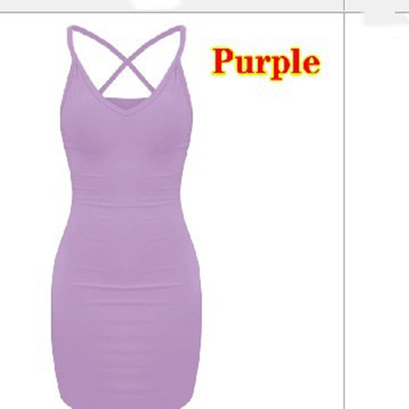 Bodycon Spaghetti Strap Mini Dress – Various Colours | Trendy Summer Clubwear