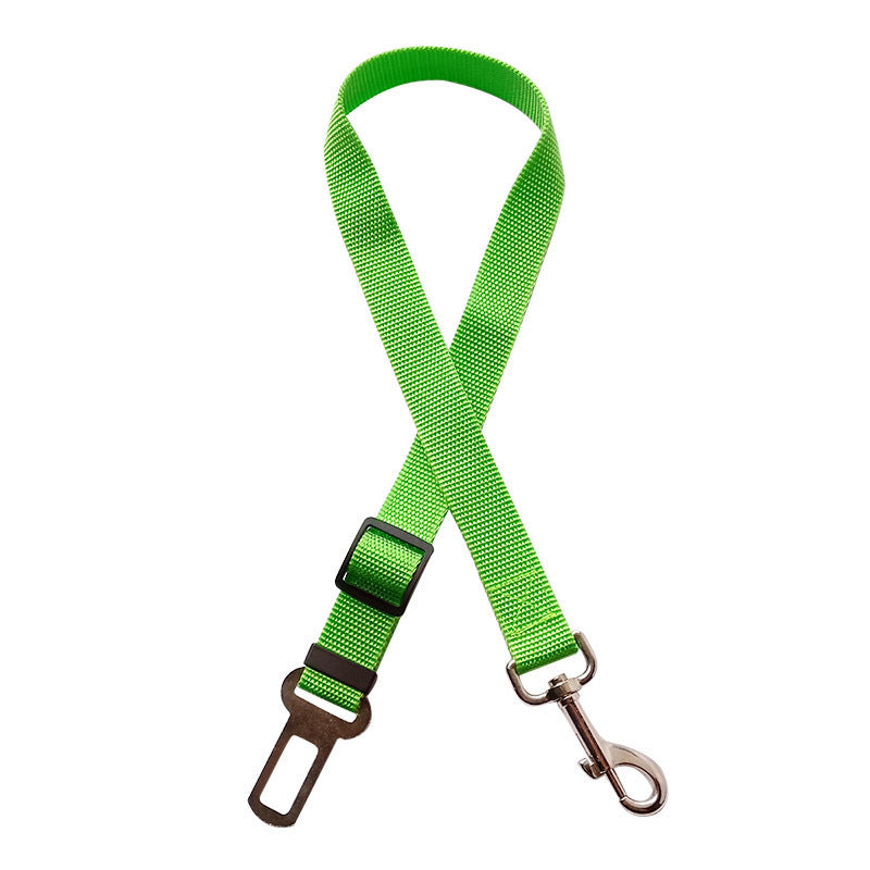 Adjustable Dog Car Seat Belt Harness – Secure Travel Safety Strap (Various Colours)