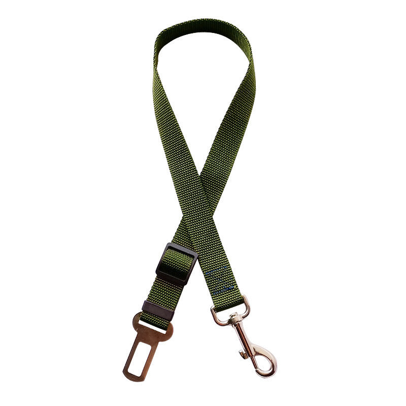 Adjustable Dog Car Seat Belt Harness – Secure Travel Safety Strap (Various Colours)