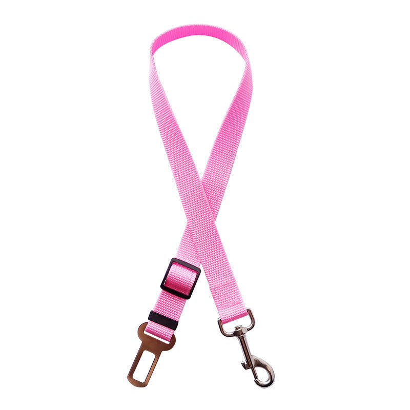 Adjustable Dog Car Seat Belt Harness – Secure Travel Safety Strap (Various Colours)