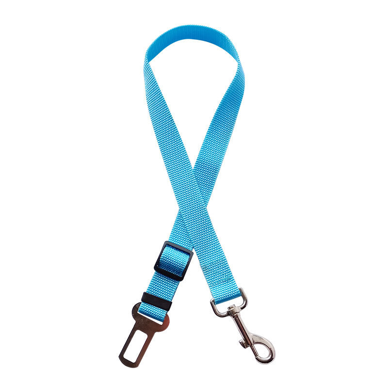 Adjustable Dog Car Seat Belt Harness – Secure Travel Safety Strap (Various Colours)