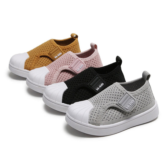 Kids' Comfy Knit Trainers – Easy On, All-Day Fun in Various Colours!