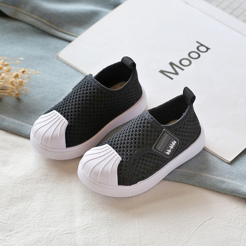 Kids' Comfy Knit Trainers – Easy On, All-Day Fun in Various Colours!