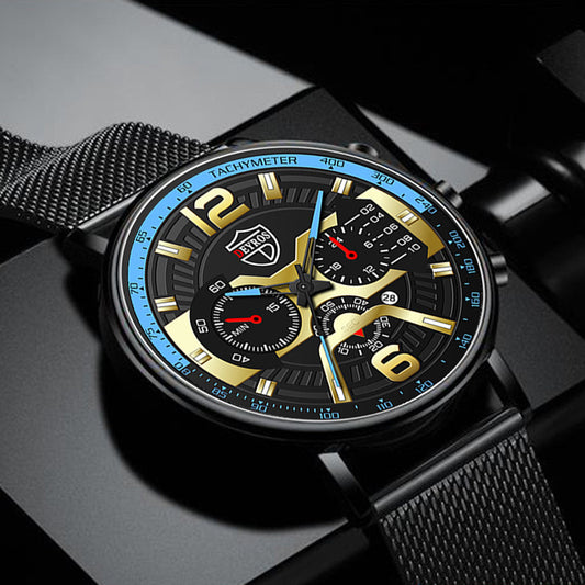 Men’s Luxury Chronograph Sport Watch – DEYROS Design (Various Colours)