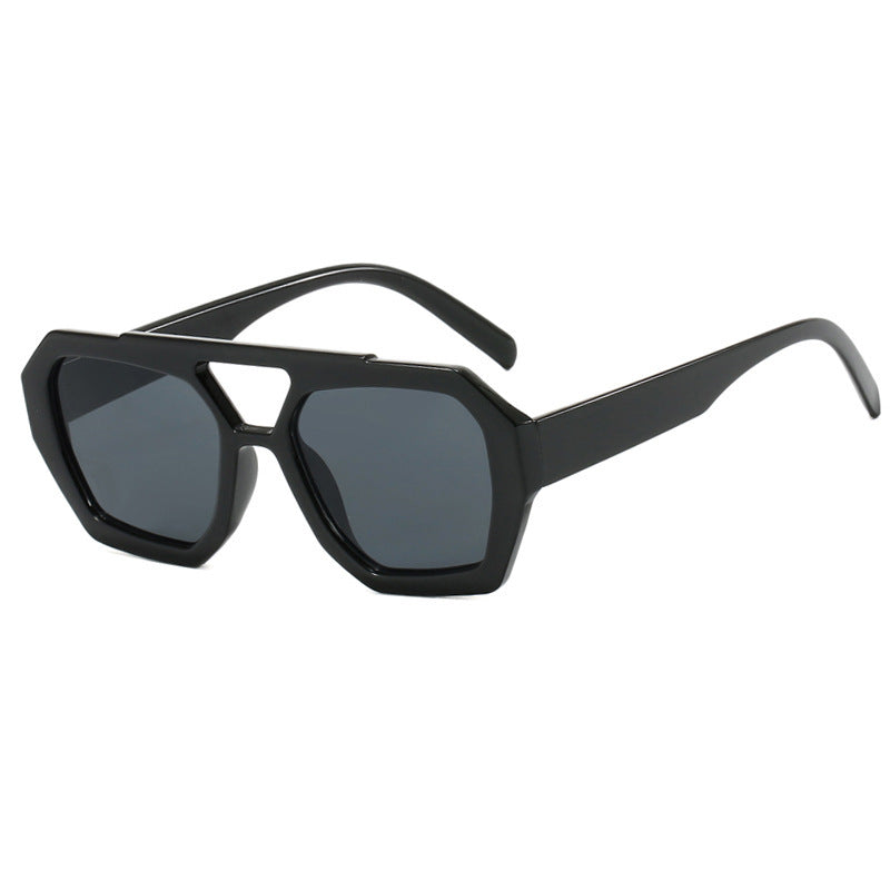 Oversized Retro Geometric Sunglasses – Various Colours