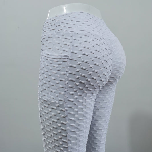 🍑 Textured Honeycomb Scrunch Leggings – Booty-Lifting Magic in Various Colours